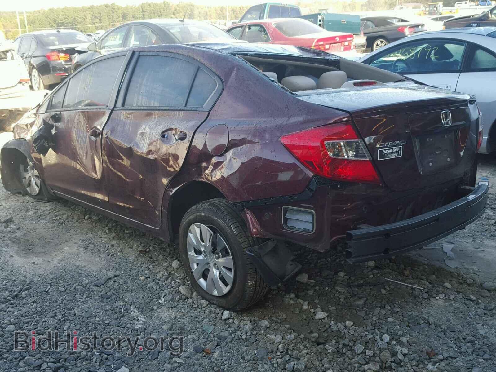 2012 HONDA CIVIC - VIN: 19XFB2F58CE098113 - Фото 3