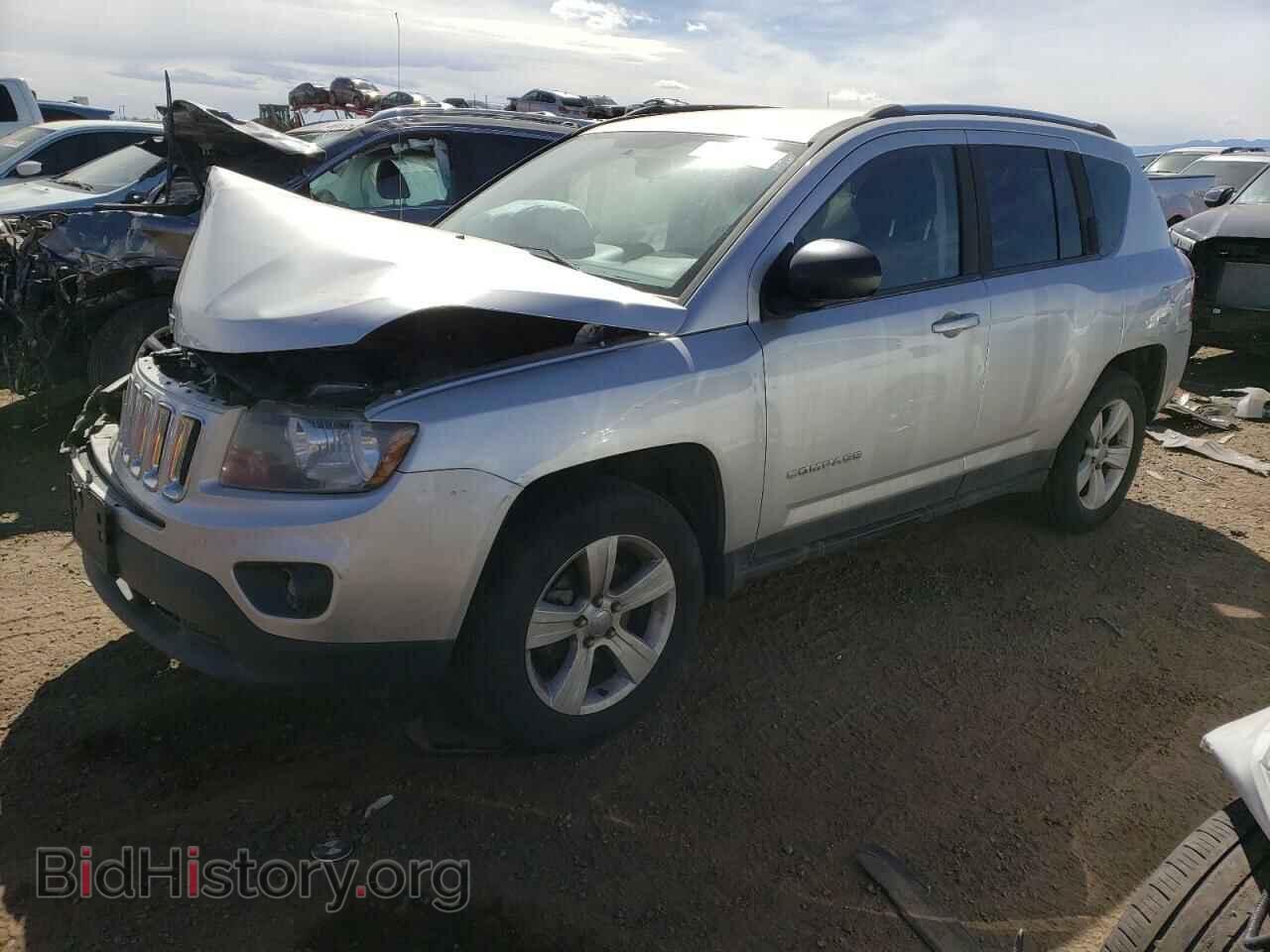 2014 JEEP COMPASS - VIN: 1C4NJDBB3ED567764 - Фото 2