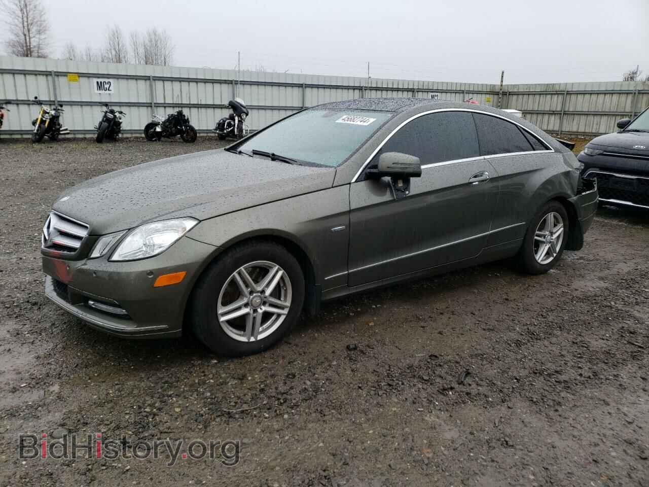Photo WDDKJ5KB6CF133211 - MERCEDES-BENZ E-CLASS 2012