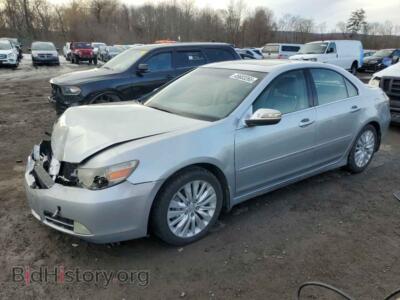 2012 Acura RL, серебристый — VIN JH4KB2F68CC000274, Copart