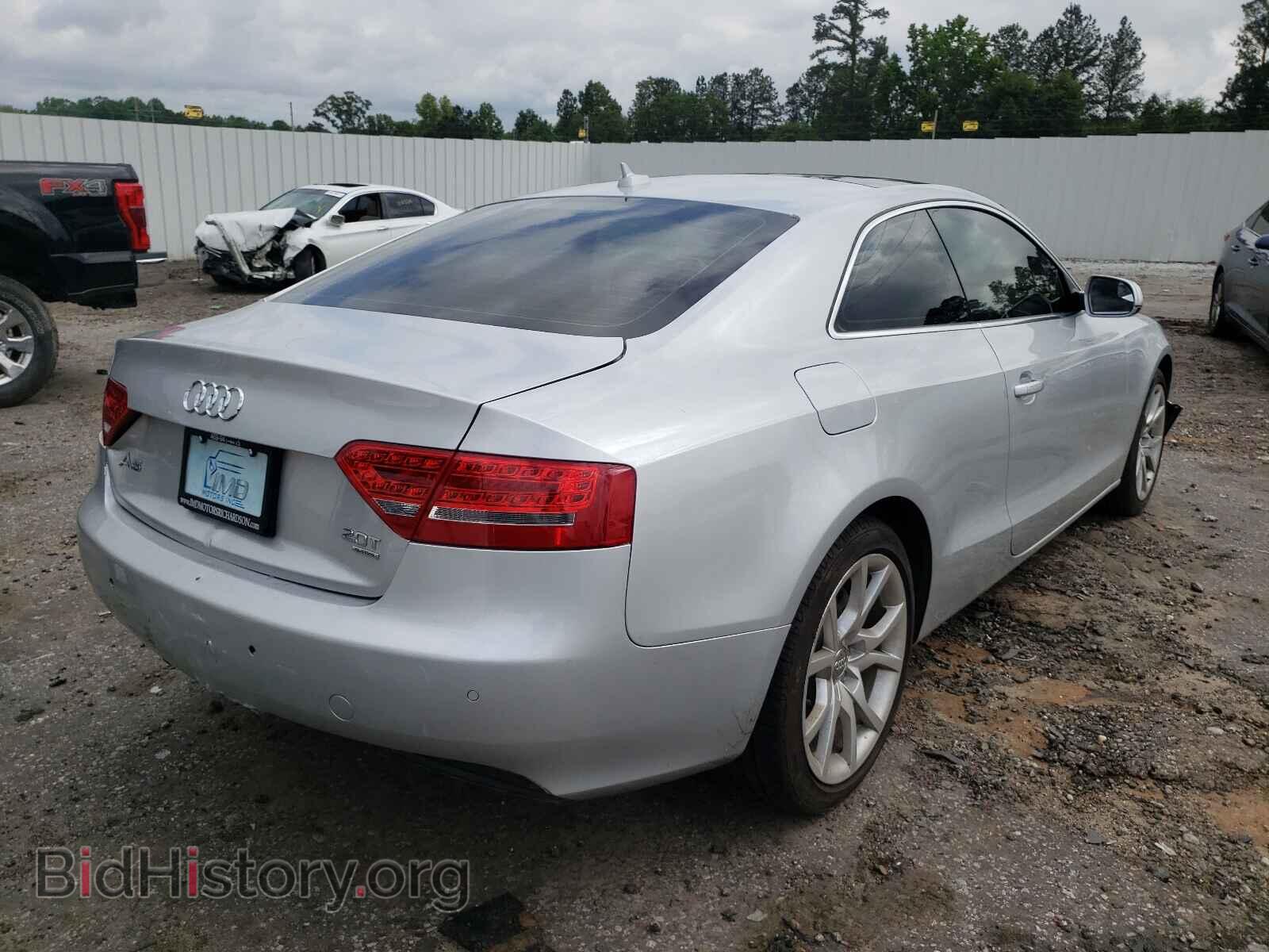 2012 AUDI A5 - VIN: WAURFAFR8CA038637 - Фото 4