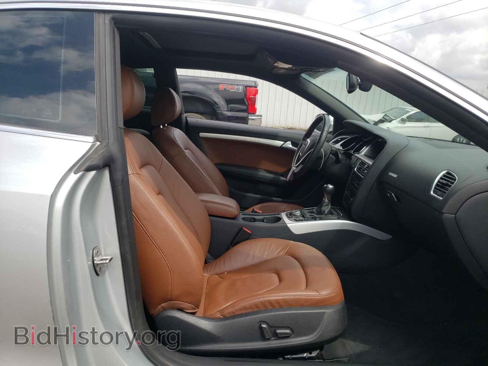 2012 AUDI A5 - VIN: WAURFAFR8CA038637 - Фото 5