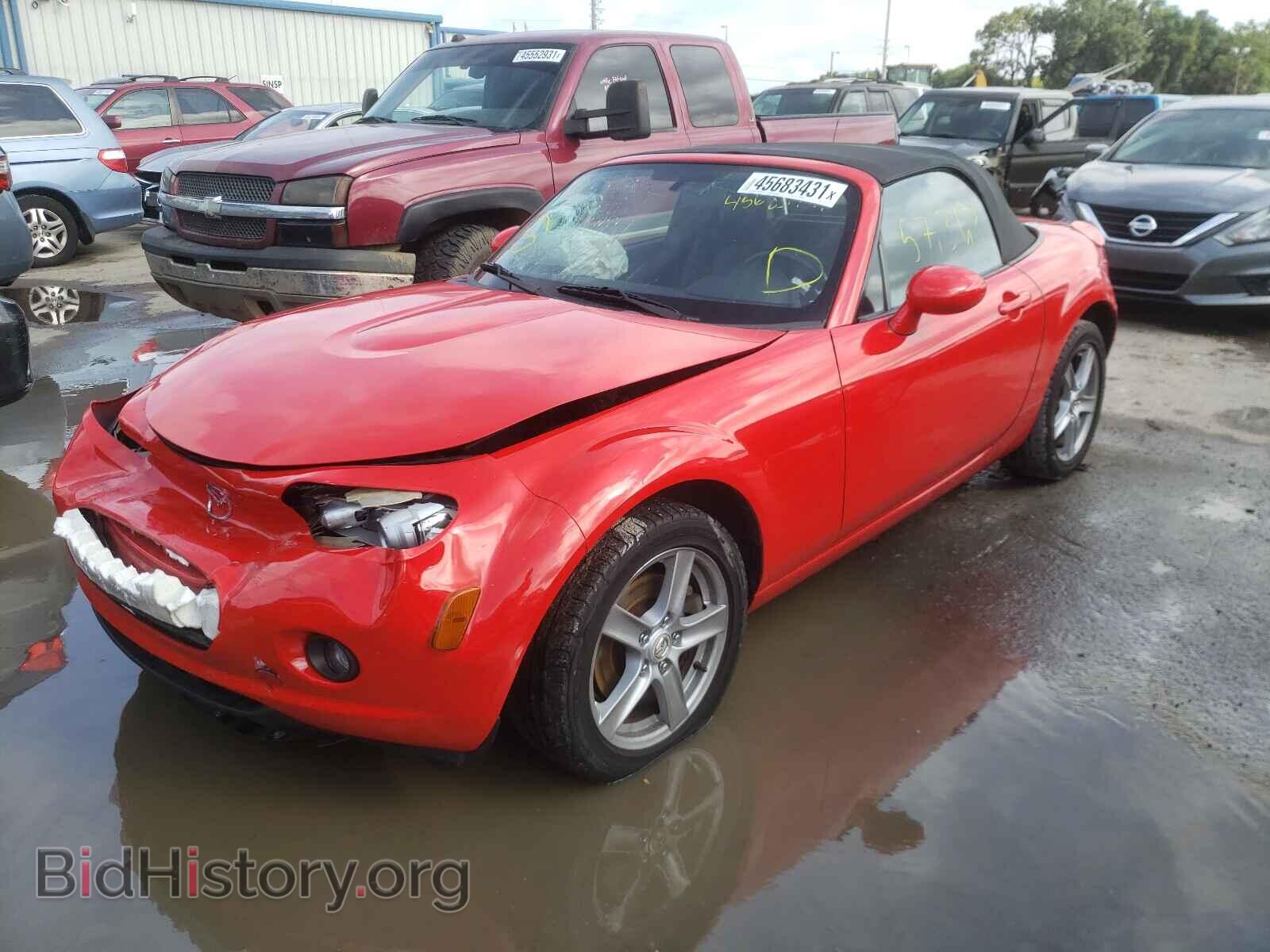2007 MAZDA MX5 - VIN: JM1NC25F870126168 - Фото 2