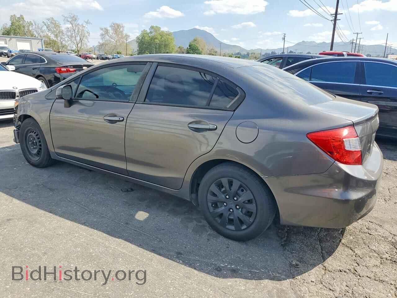 2012 HONDA CIVIC - VIN: 2HGFB2F56CH567382 - Фото 2