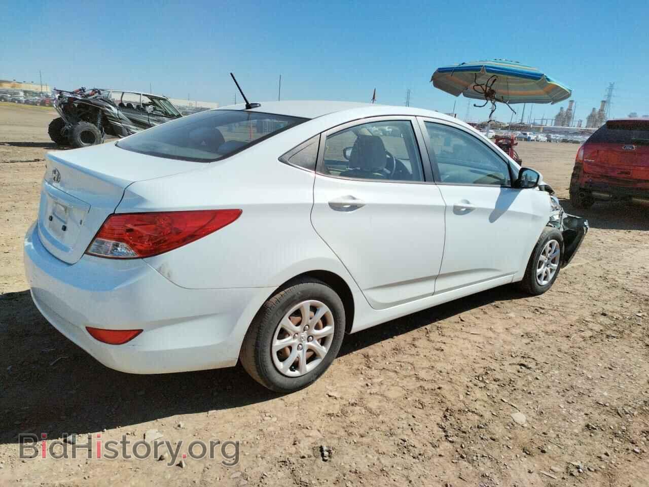 2012 HYUNDAI ACCENT - VIN: KMHCT4AE0CU146347 - Фото 3