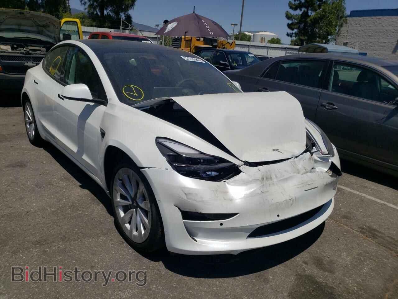 Photo 5YJ3E1EA3NF144110 - TESLA MODEL 3 2022