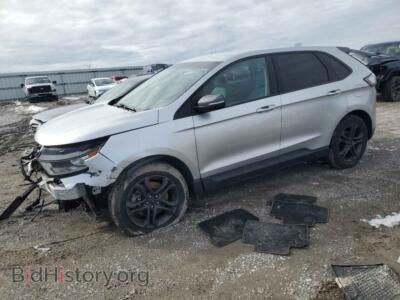 2018 Ford EDGE SEL, серебристый — VIN 2FMPK4J91JBB27963, Copart