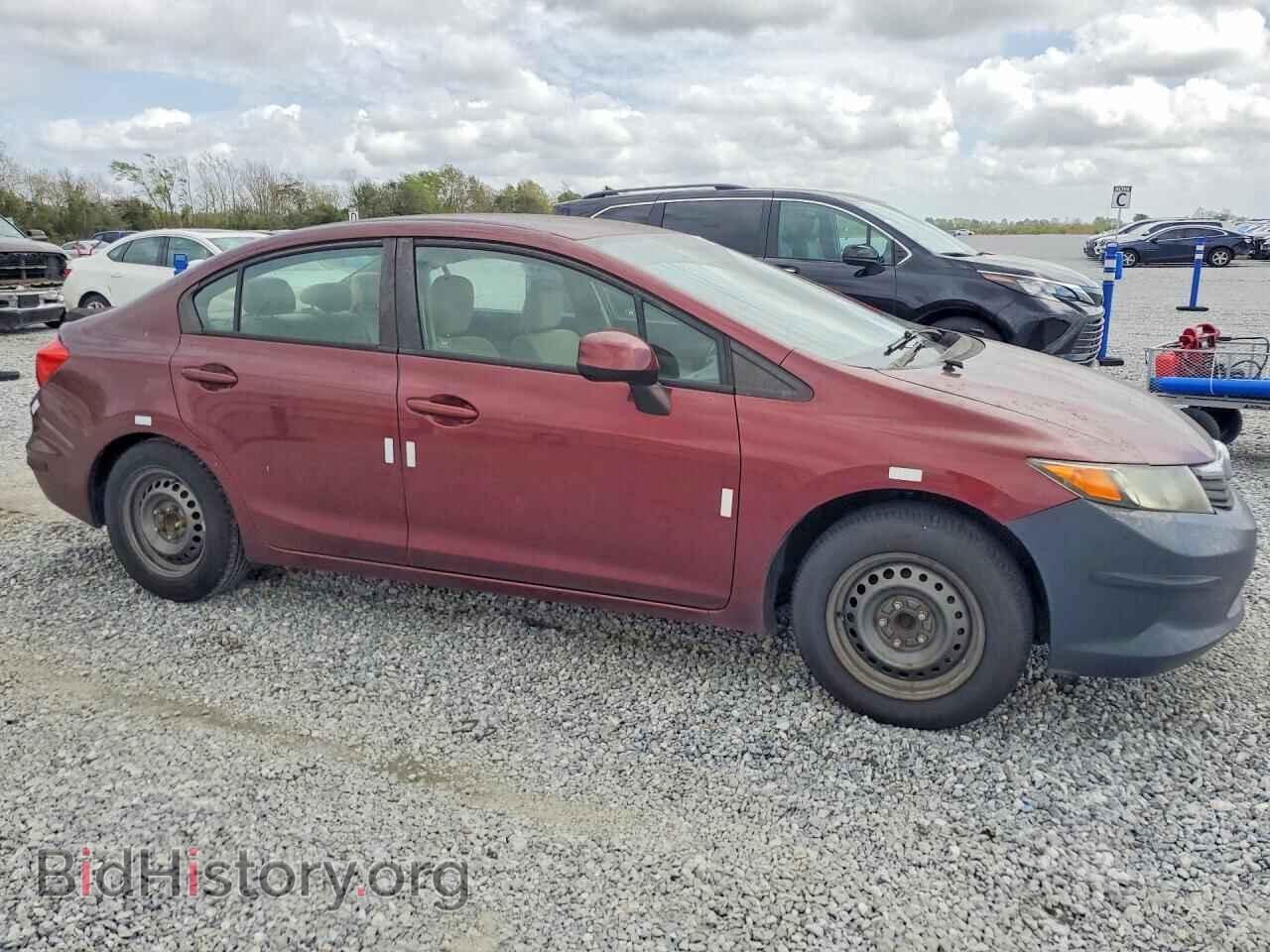 2012 HONDA CIVIC - VIN: 19XFB2E51CE035372 - Фото 4