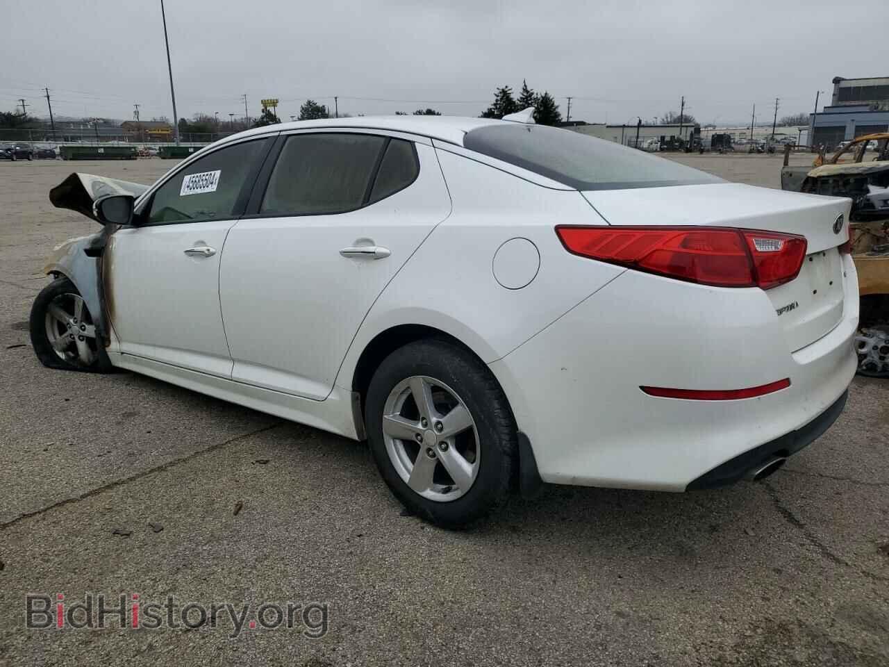 2015 KIA OPTIMA - VIN: KNAGM4A72F5643741 - Фото 2