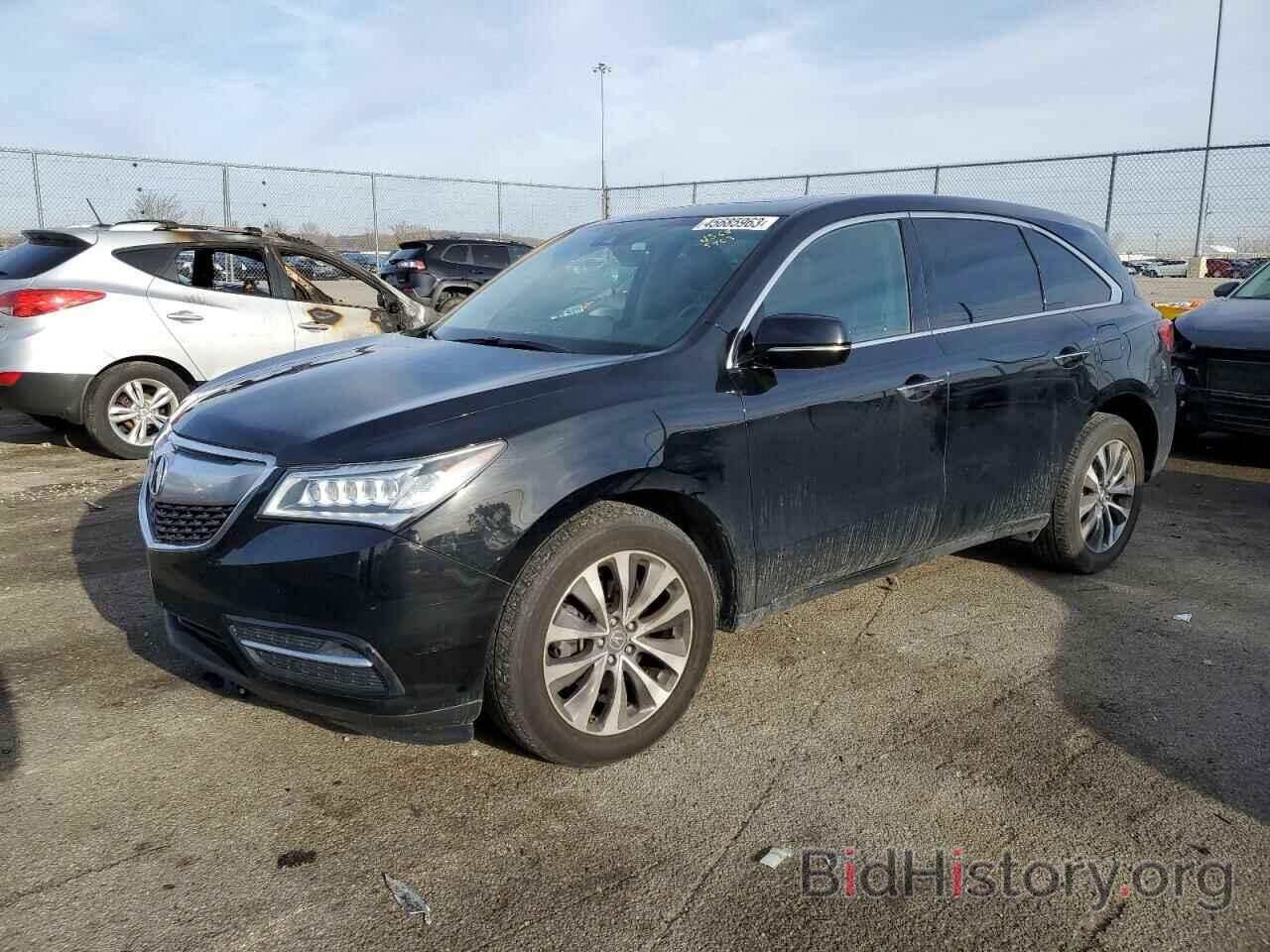 Фотография 5FRYD4H43GB054781 - ACURA MDX 2016