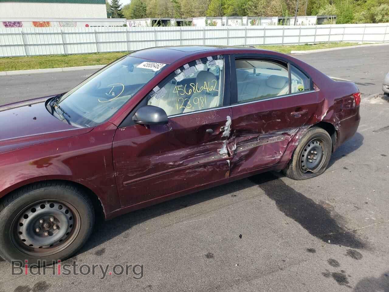 2007 HYUNDAI SONATA - VIN: 5NPET46C77H257272 - Фото 9