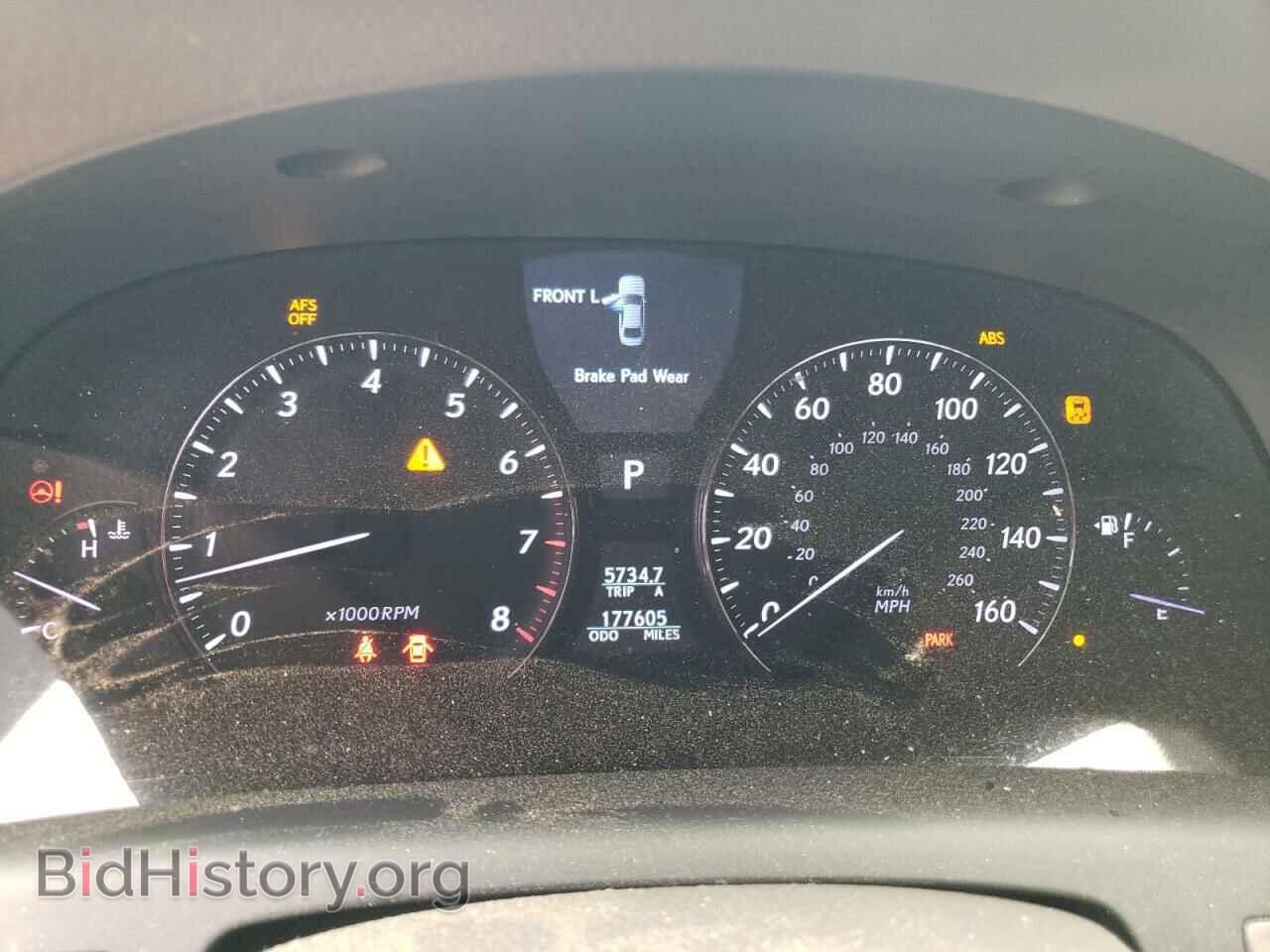 2011 LEXUS LS460 - VIN: JTHDL5EF2B5003229 - Фото 9