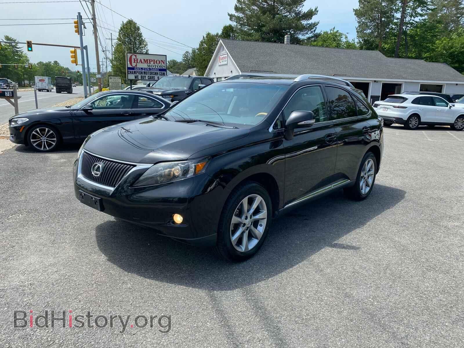 Фотография 2T2ZK1BA0CC074246 - LEXUS RX350 2012