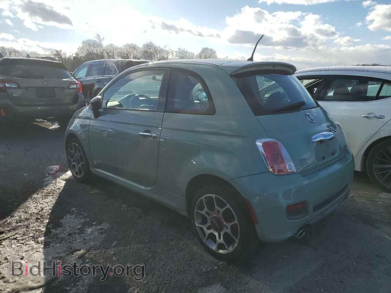 2015 FIAT 500 - VIN: 3C3CFFBR2FT502695 - Фото 2