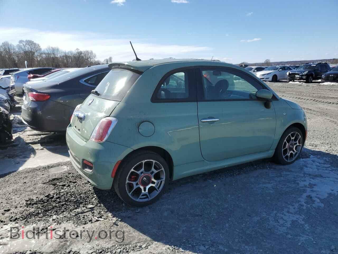 2015 FIAT 500 - VIN: 3C3CFFBR2FT502695 - Фото 3