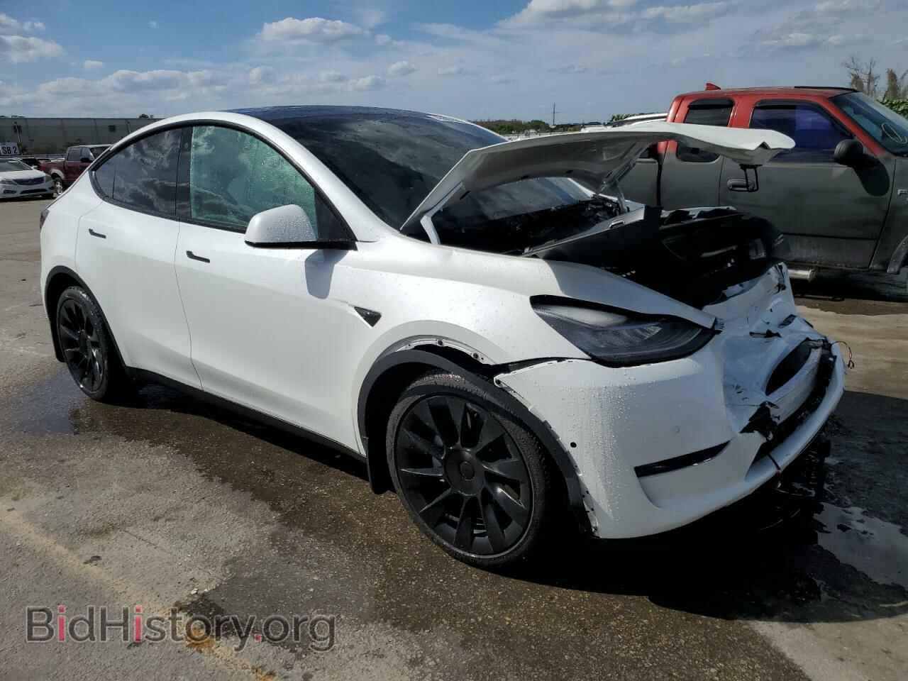 2022 TESLA MODEL Y - VIN: 7SAYGDEE2NF313685 - Фото 4