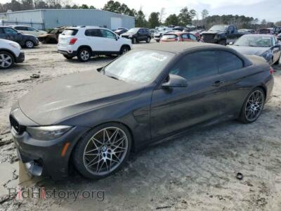 2018 BMW M4, черный — VIN WBS4Z9C59JEA24378, Copart