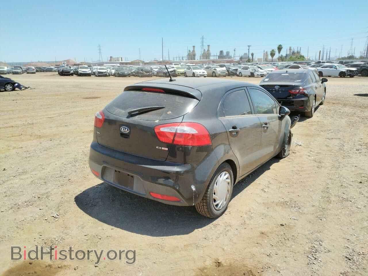 2012 KIA RIO - VIN: KNADN5A36C6012810 - Фото 4