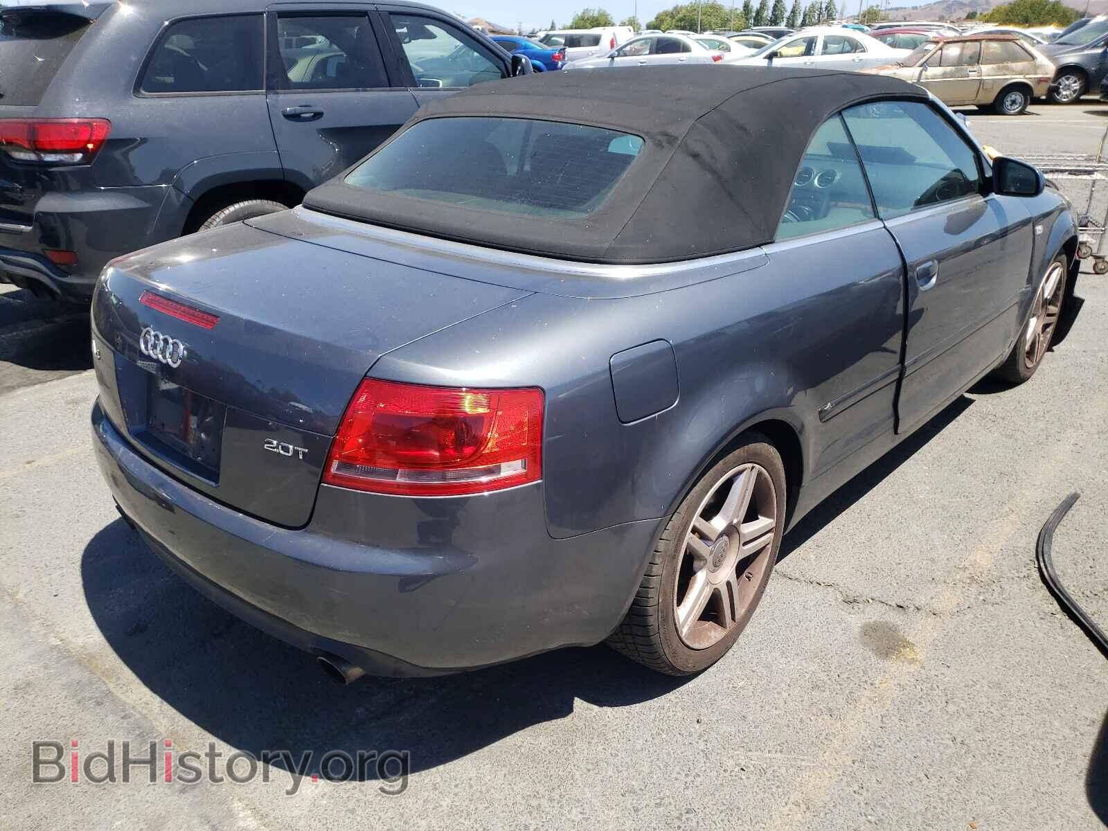 2007 AUDI A4 - VIN: WAUAF48H67K018731 - Фото 4