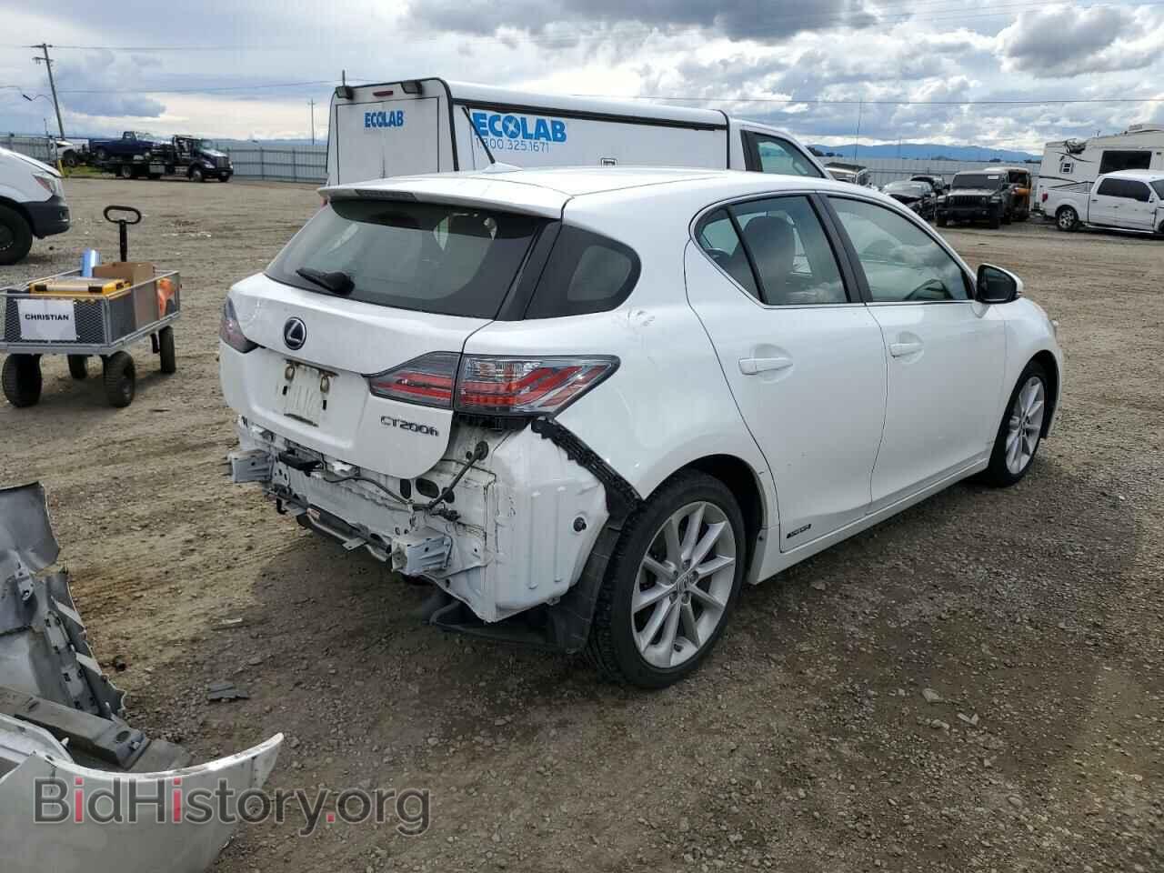 2013 LEXUS CT 200 - VIN: JTHKD5BH1D2162497 - Фото 3