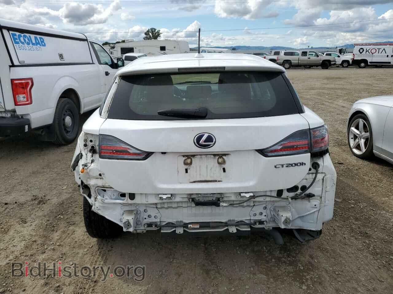 2013 LEXUS CT 200 - VIN: JTHKD5BH1D2162497 - Фото 6