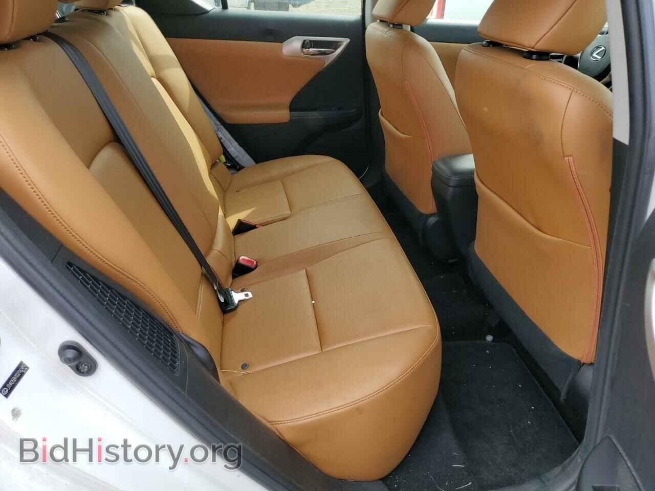 2013 LEXUS CT 200 - VIN: JTHKD5BH1D2162497 - Фото 10