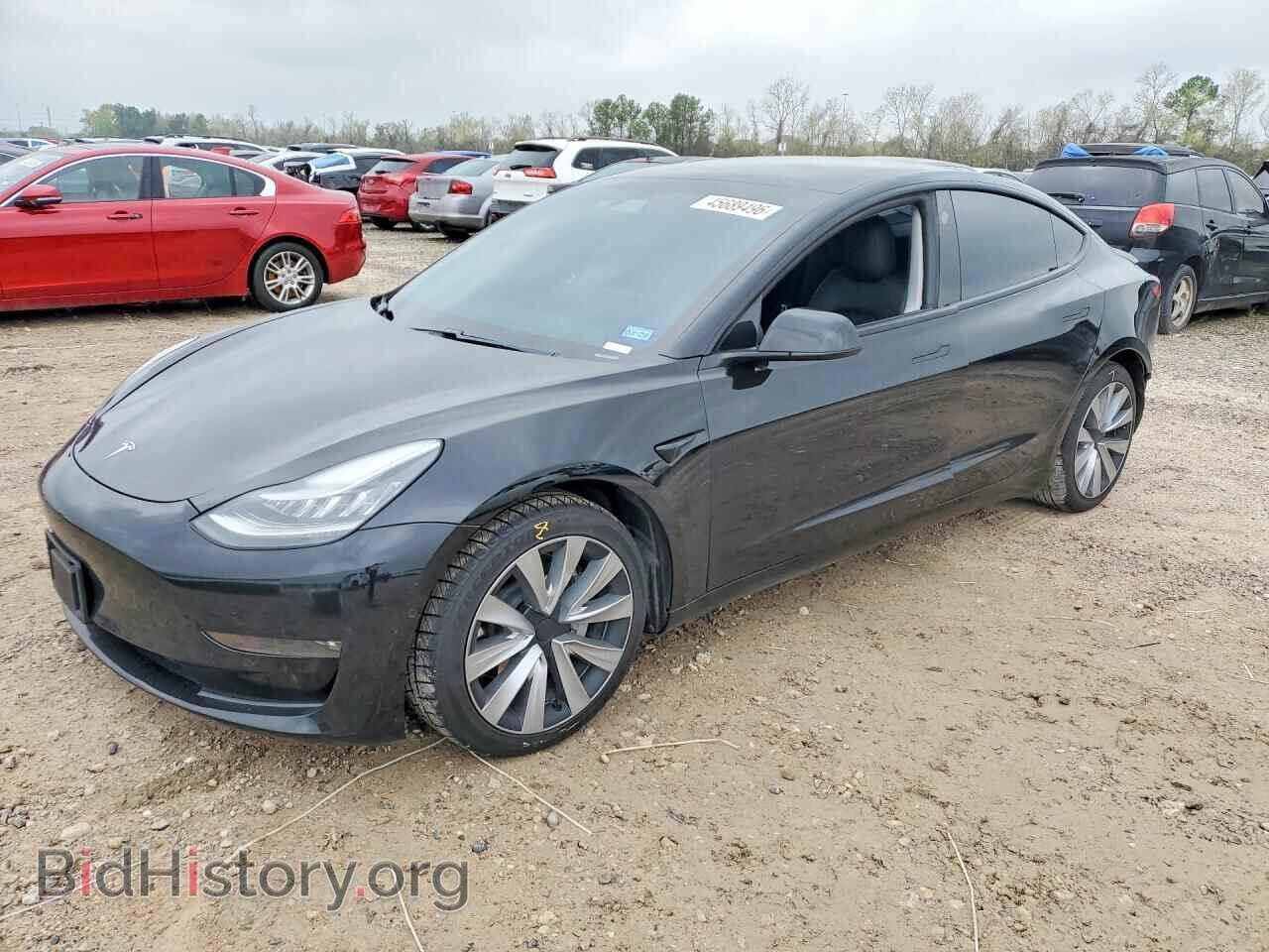 Photo 5YJ3E1EB4MF855208 - TESLA MODEL 3 2021