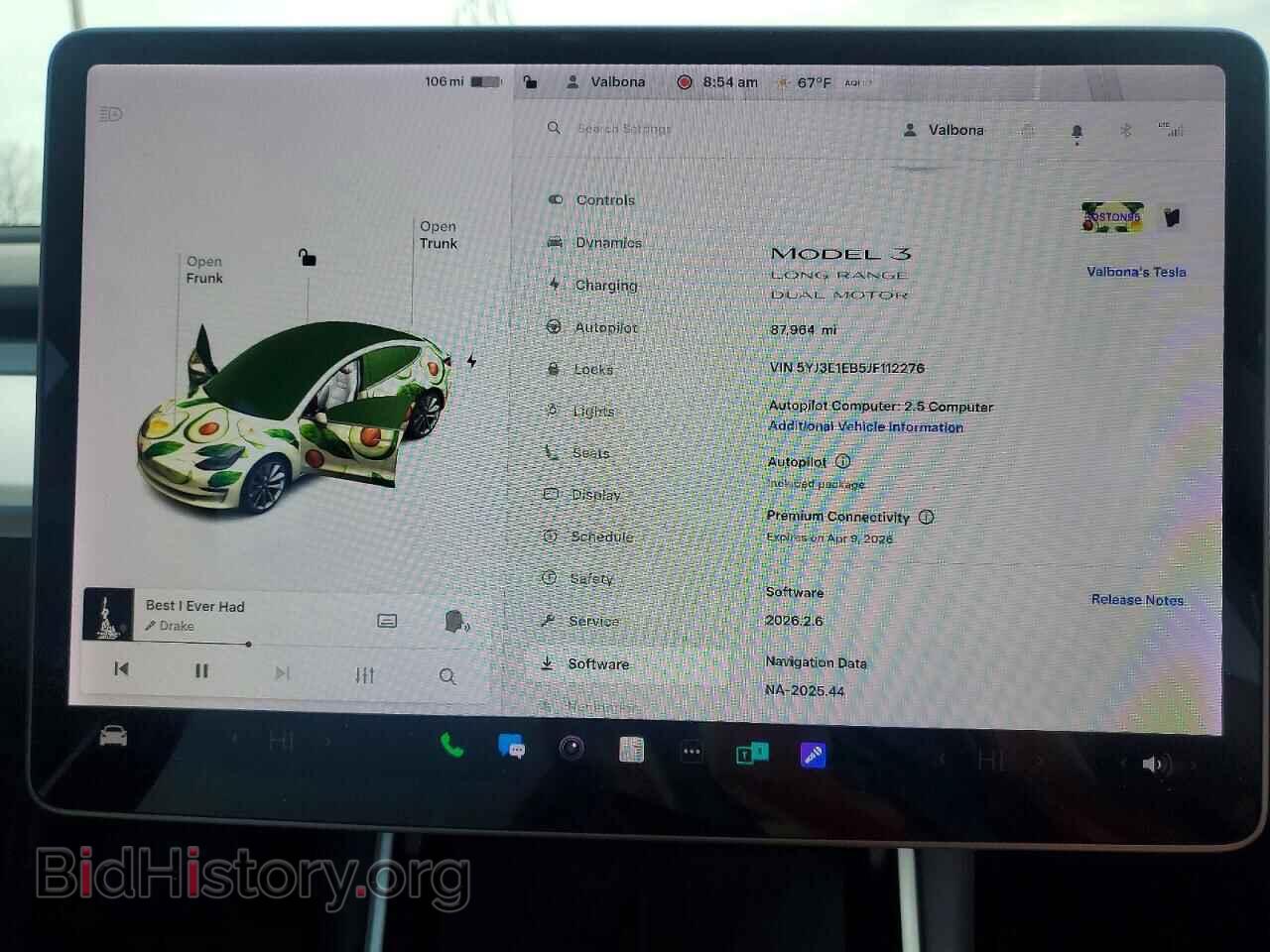 2018 TESLA MODEL 3 - VIN: 5YJ3E1EB5JF112276 - Photo 9