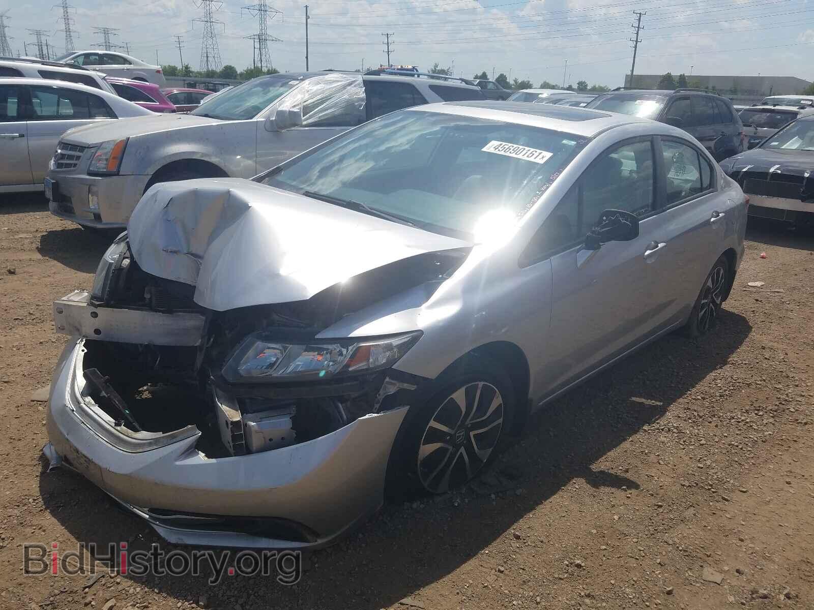 2013 HONDA CIVIC - VIN: 19XFB2F81DE053509 - Фото 2