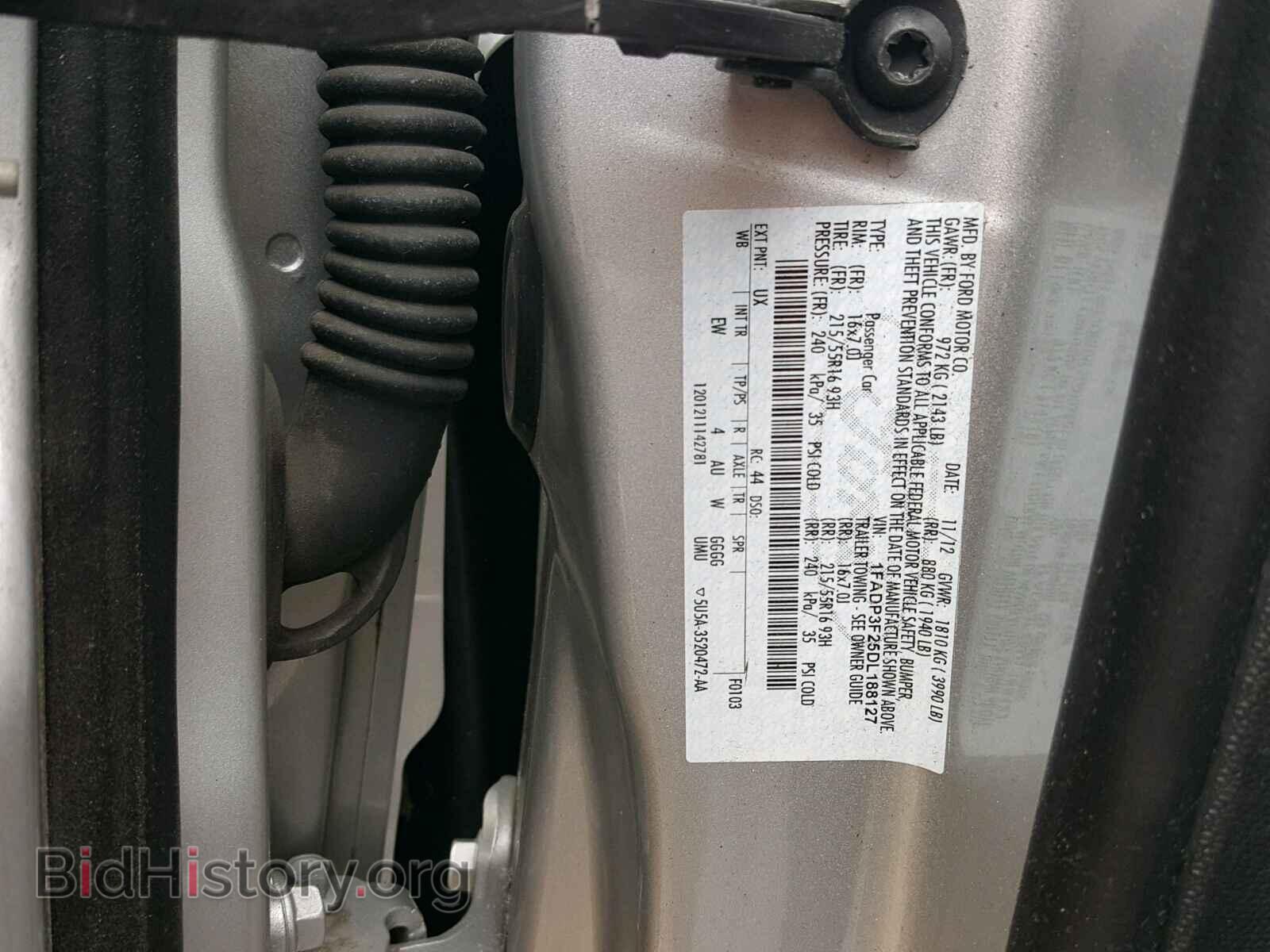 2013 FORD FOCUS - VIN: 1FADP3F25DL188127 - Photo 10