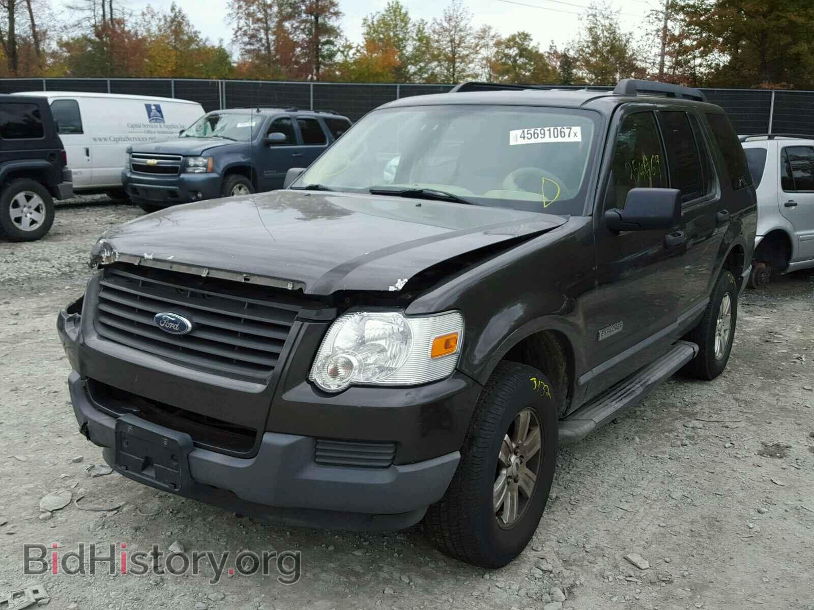 2006 FORD EXPLORER - VIN: 1FMEU62E96ZA24044 - Фото 2