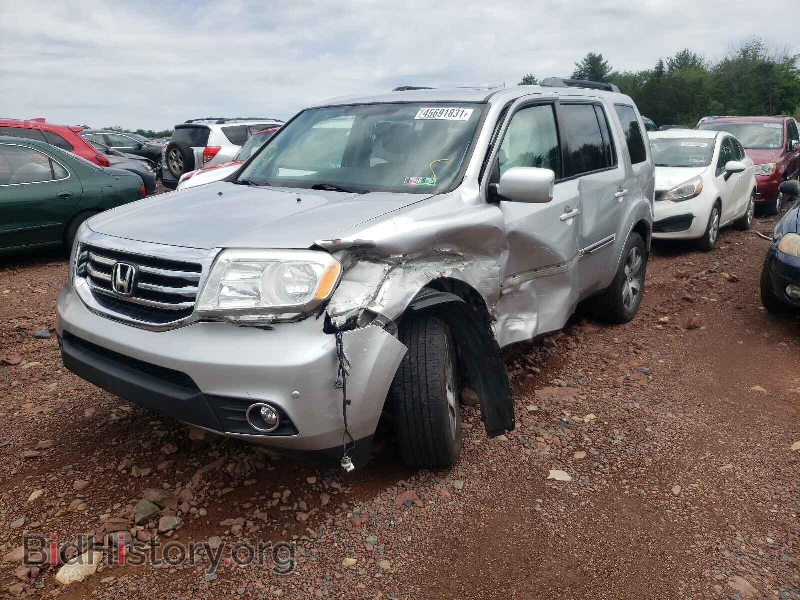 2013 HONDA PILOT - VIN: 5FNYF4H95DB036589 - Фото 2