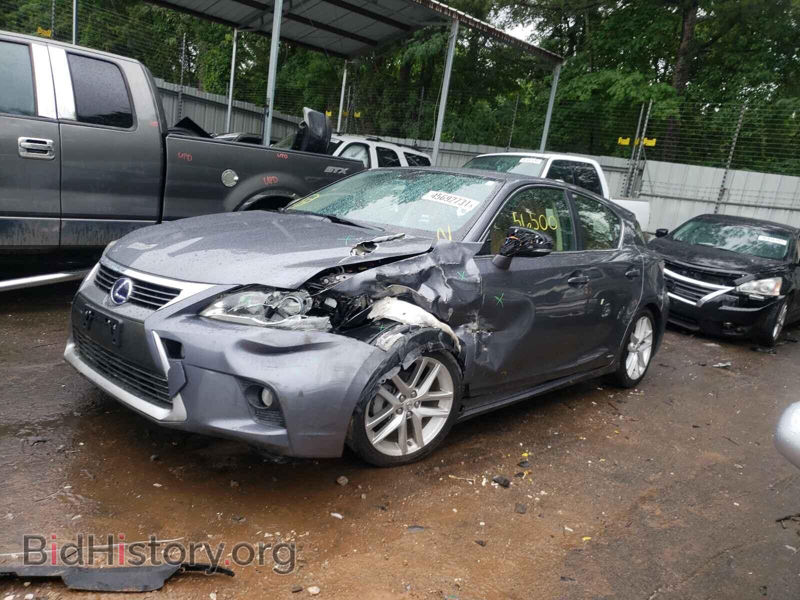 2014 LEXUS CT 200 - VIN: JTHKD5BH5E2179935 - Фото 2