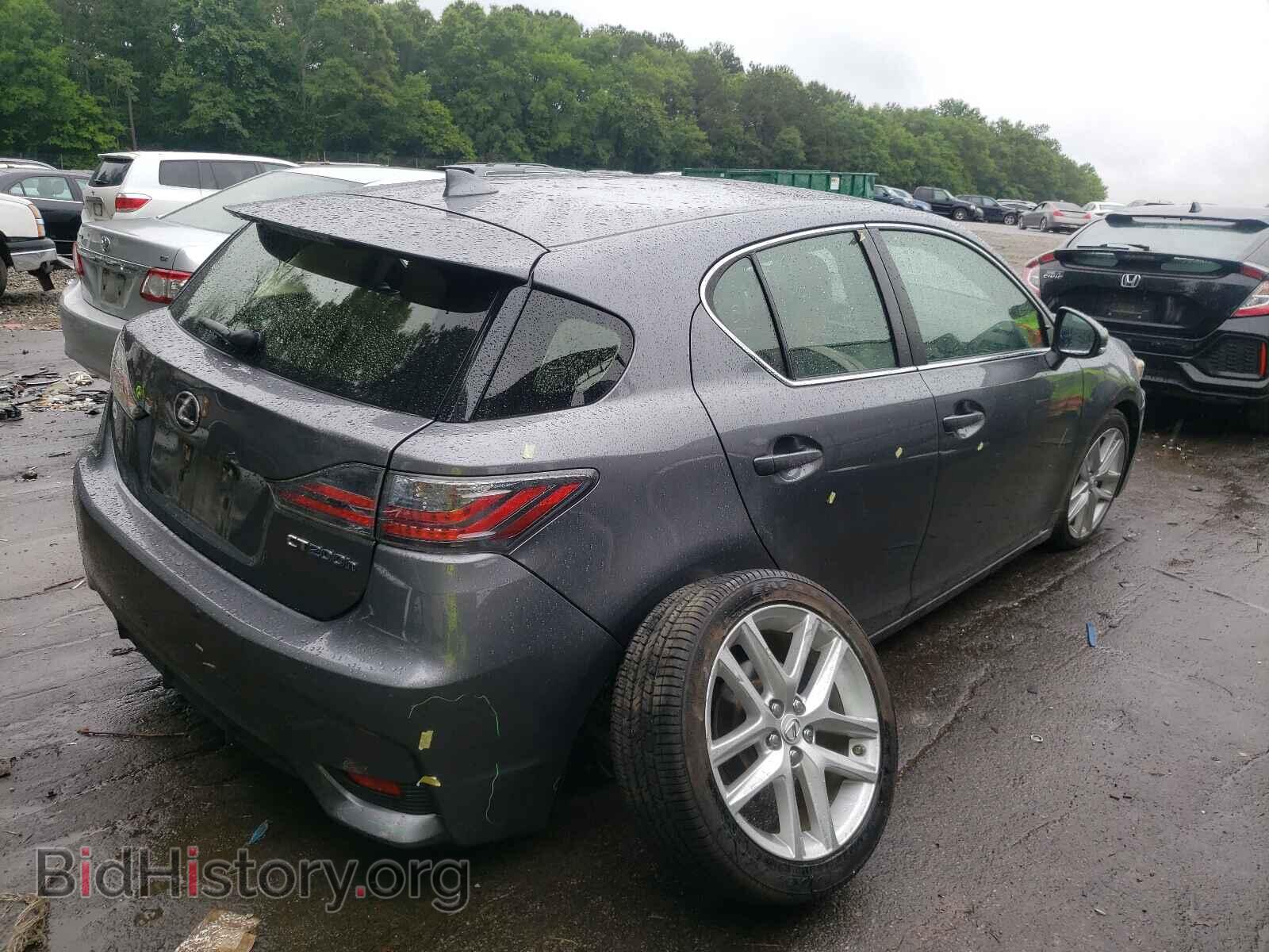 2014 LEXUS CT 200 - VIN: JTHKD5BH5E2179935 - Фото 4