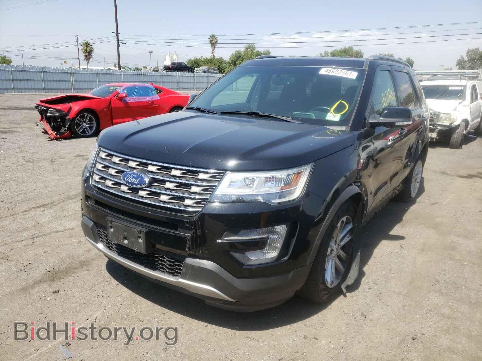2016 FORD EXPLORER - VIN: 1FM5K7D85GGB06207 - Фото 2