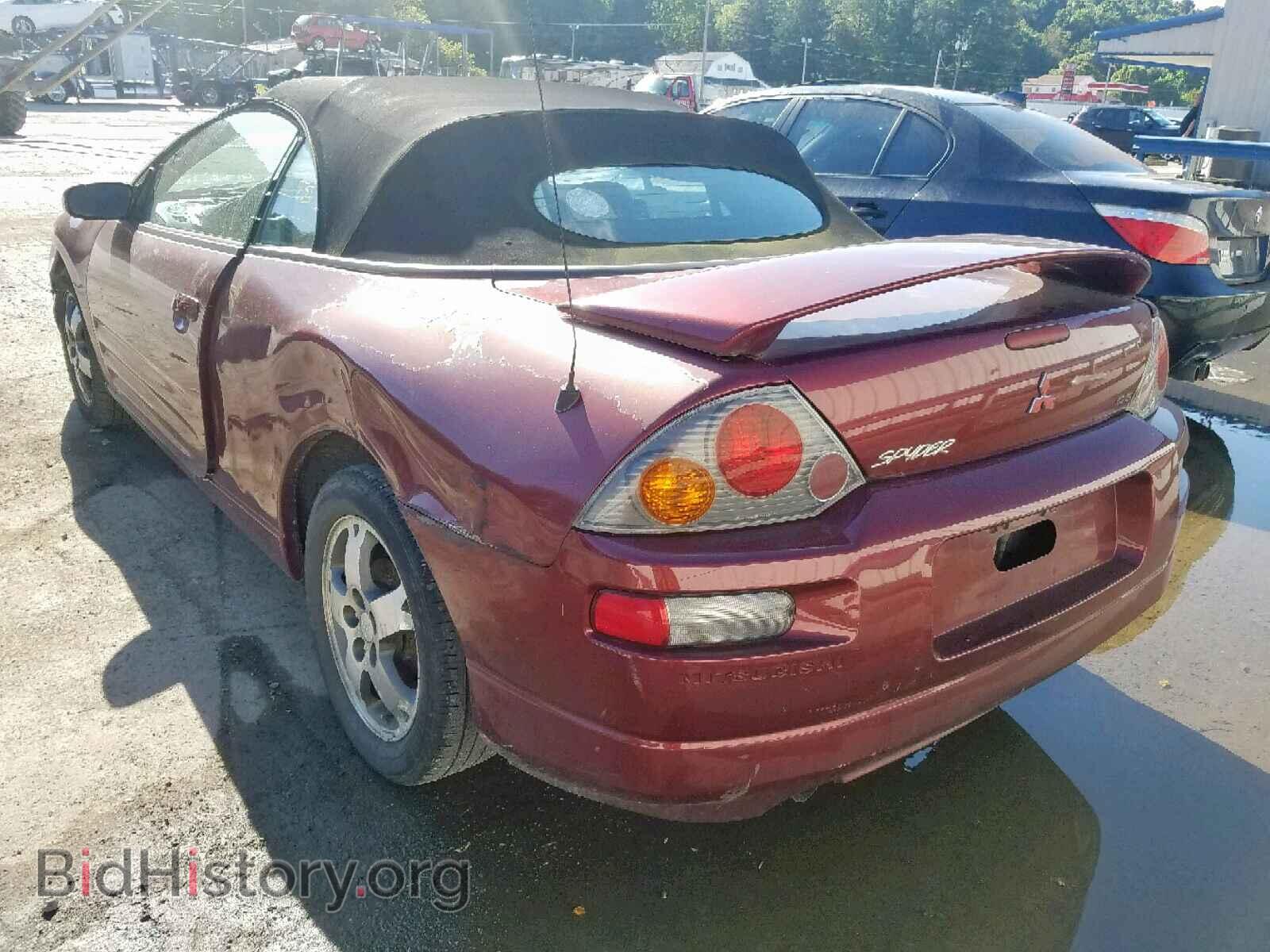 2003 MITSUBISHI ECLIPSE - VIN: 4A3AE45G73E062812 - Фото 3