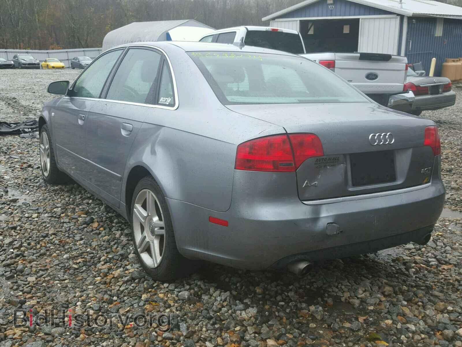 2007 AUDI A4 - VIN: WAUDF78E87A126942 - Фото 3