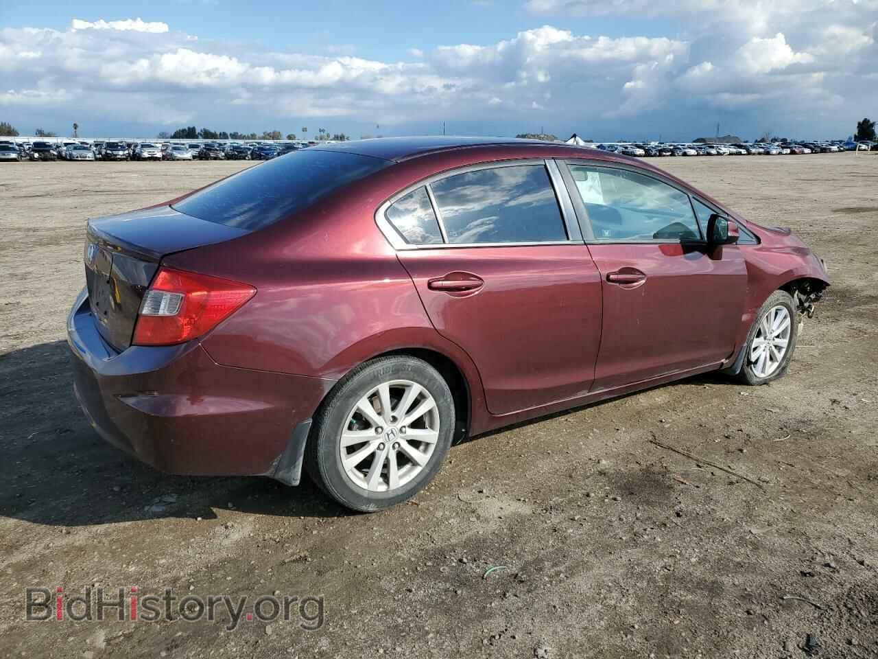 2012 HONDA CIVIC - VIN: 19XFB2F87CE385226 - Фото 3