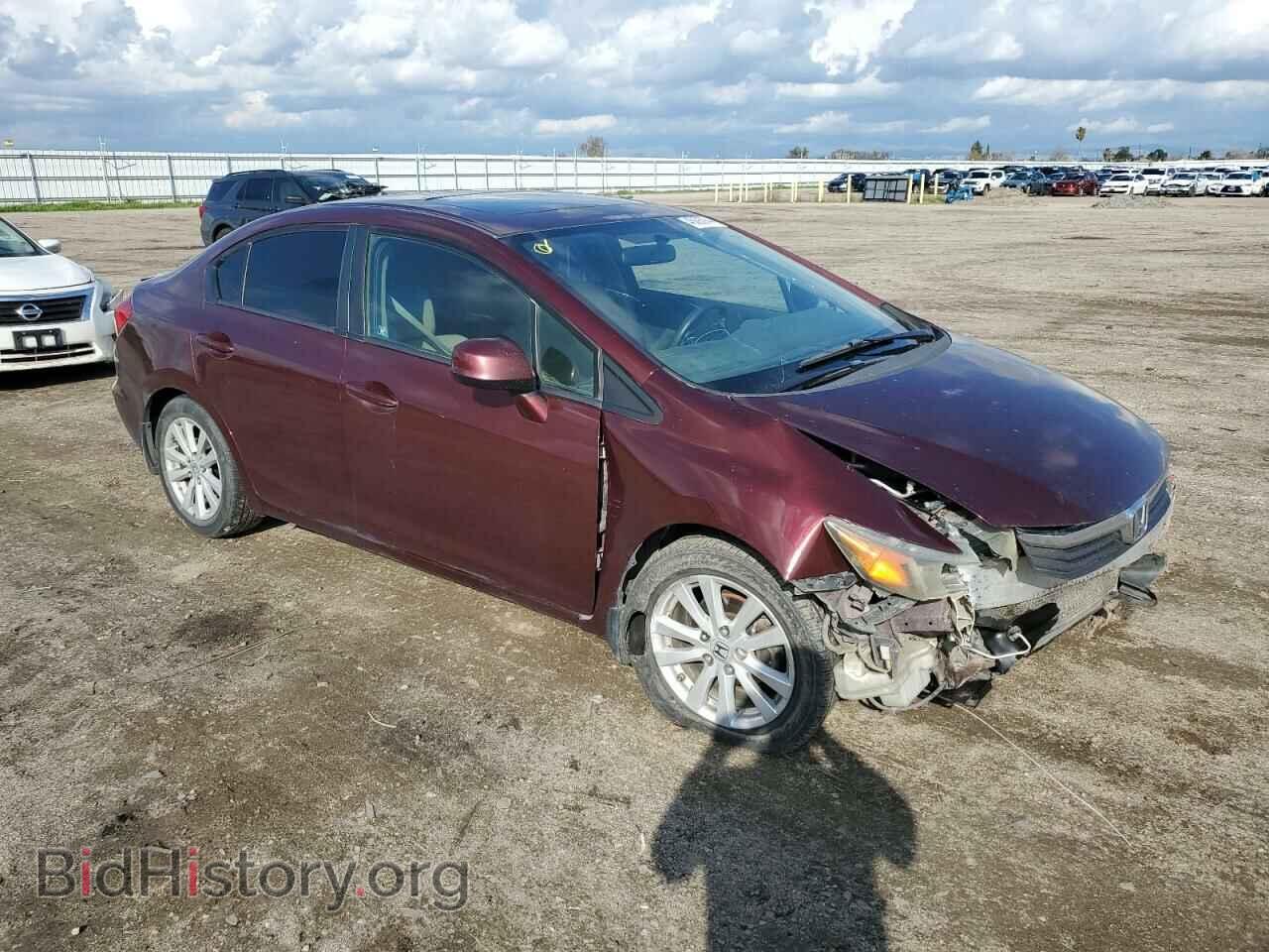2012 HONDA CIVIC - VIN: 19XFB2F87CE385226 - Фото 4