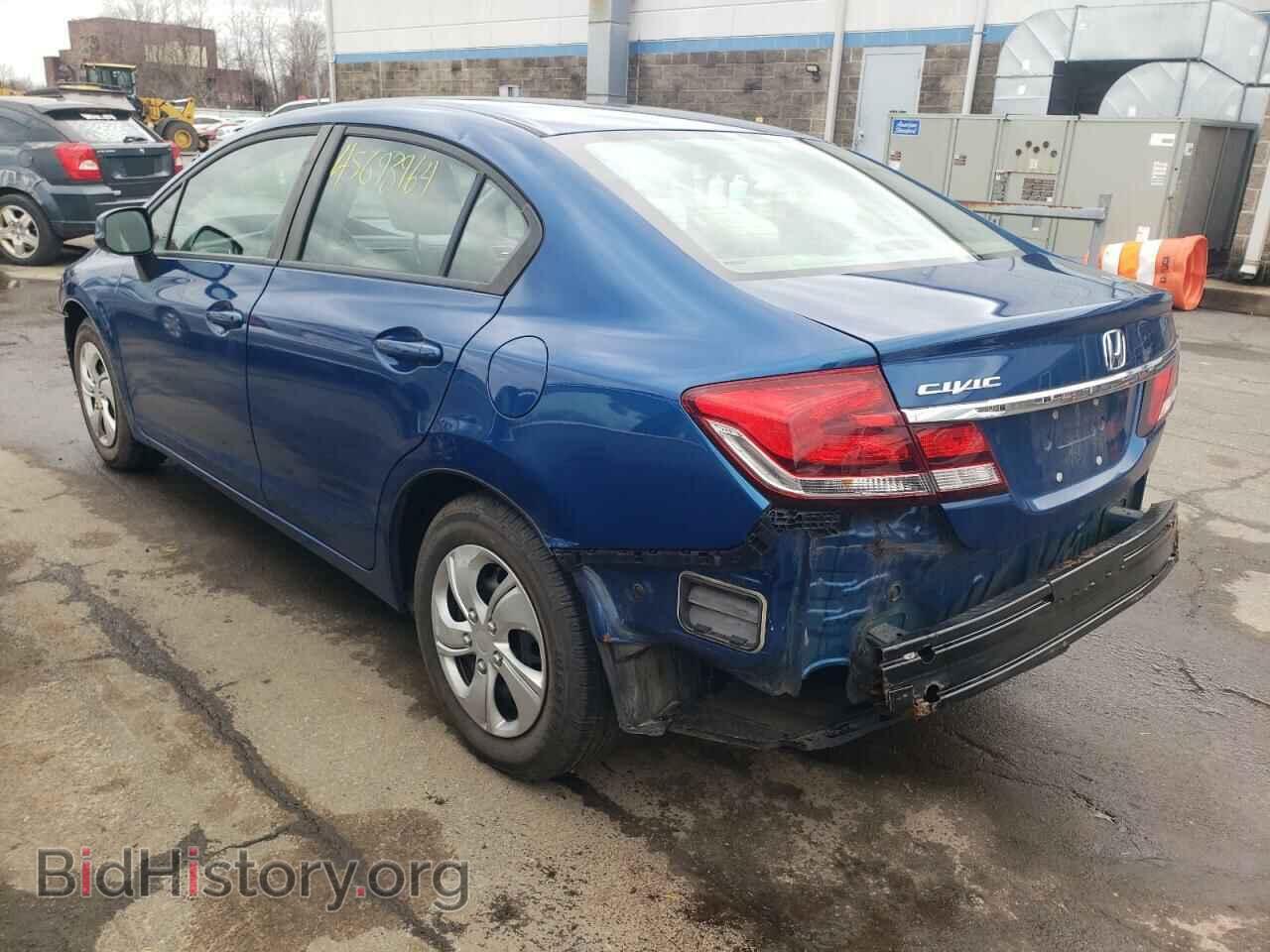 2013 HONDA CIVIC - VIN: 2HGFB2F53DH602770 - Фото 2