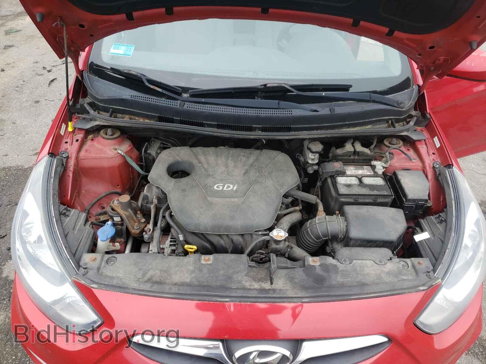 2012 HYUNDAI ACCENT - VIN: KMHCU4AE8CU209756 - Фото 7