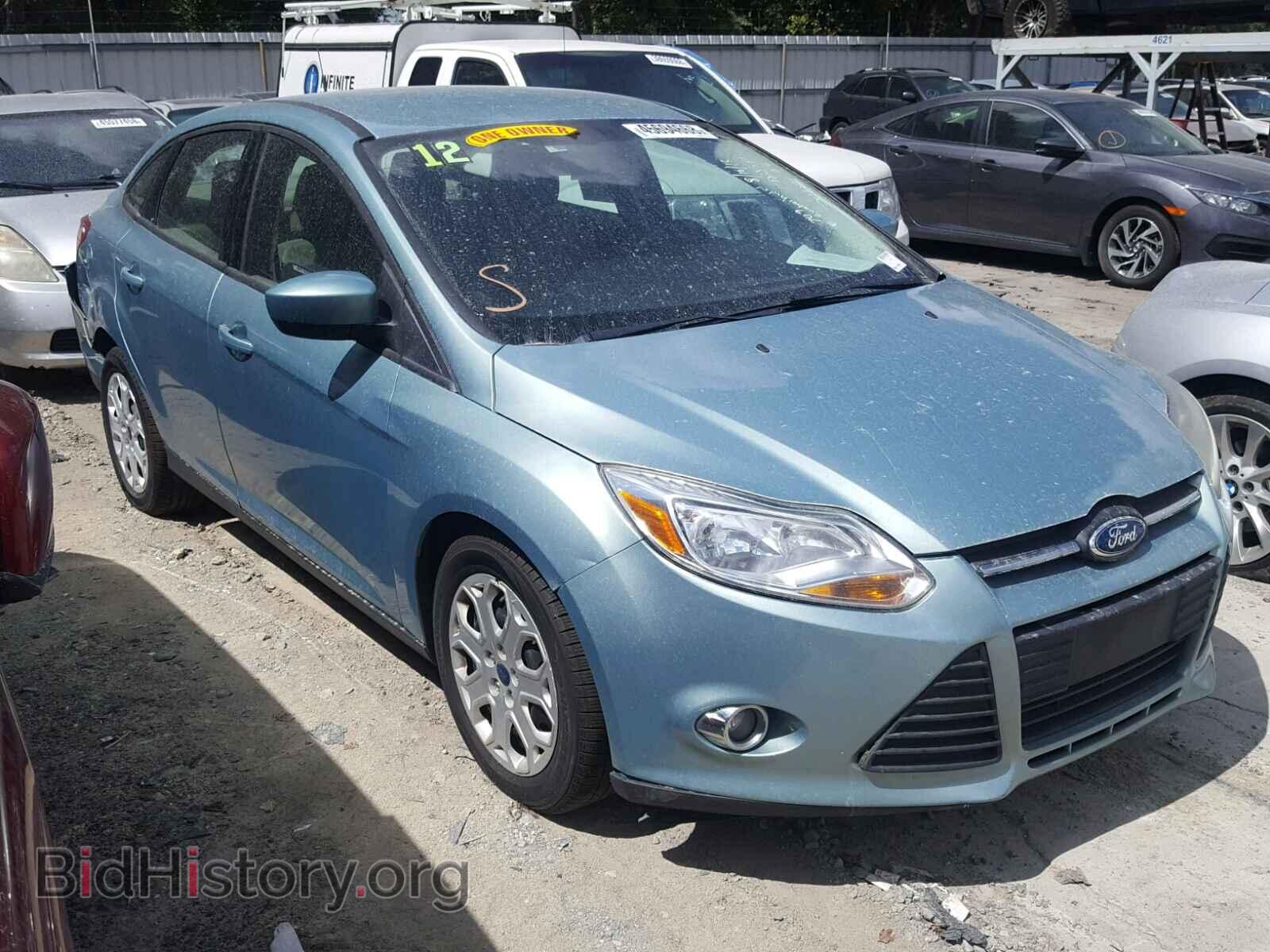 2012 Ford FOCUS Focus SE (VIN 1FAHP3F21CL407861) — photo 1 of 2, Copart, damage: side