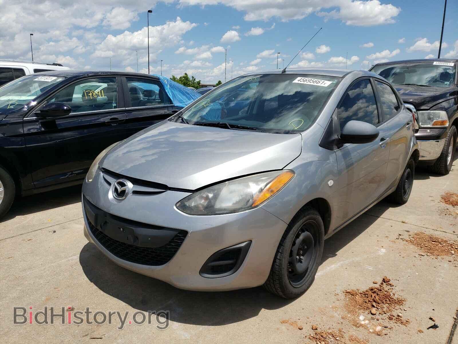 2014 MAZDA 2 - VIN: JM1DE1KY9E0177438 - Фото 2