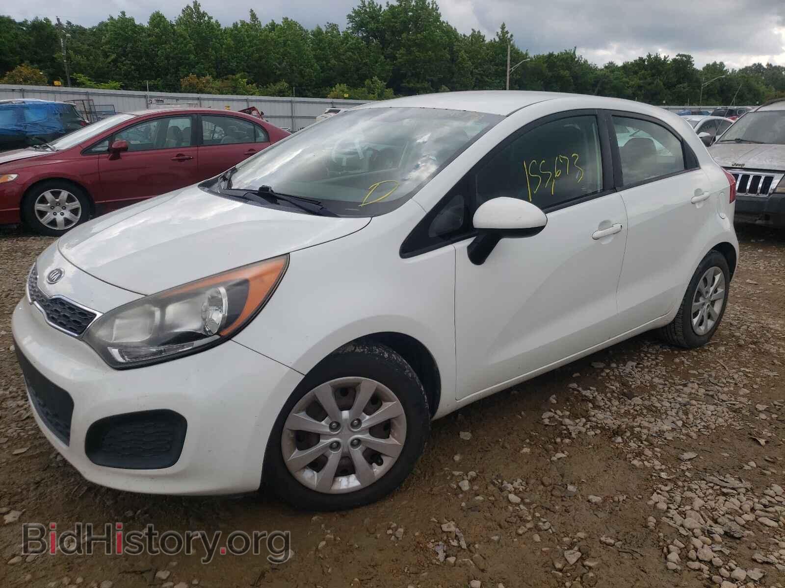 2012 KIA RIO - VIN: KNADN5A39C6035899 - Фото 2