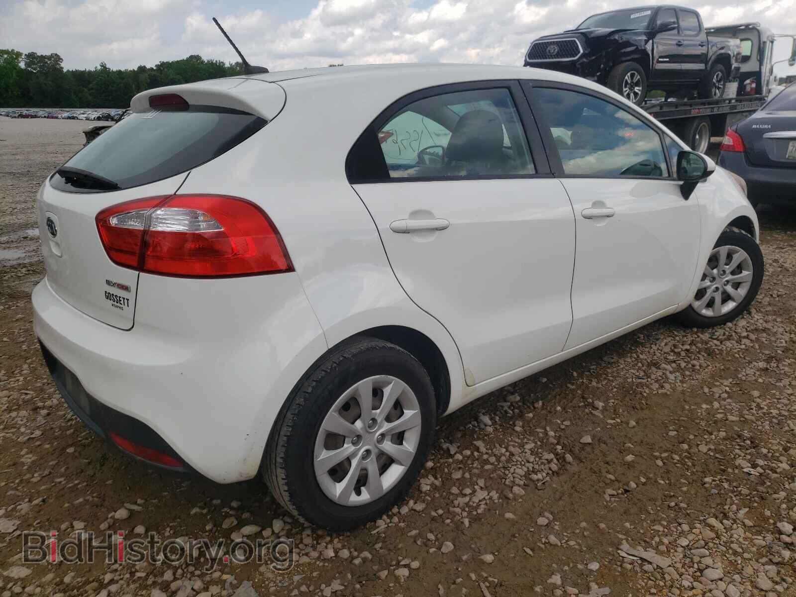 2012 KIA RIO - VIN: KNADN5A39C6035899 - Фото 4