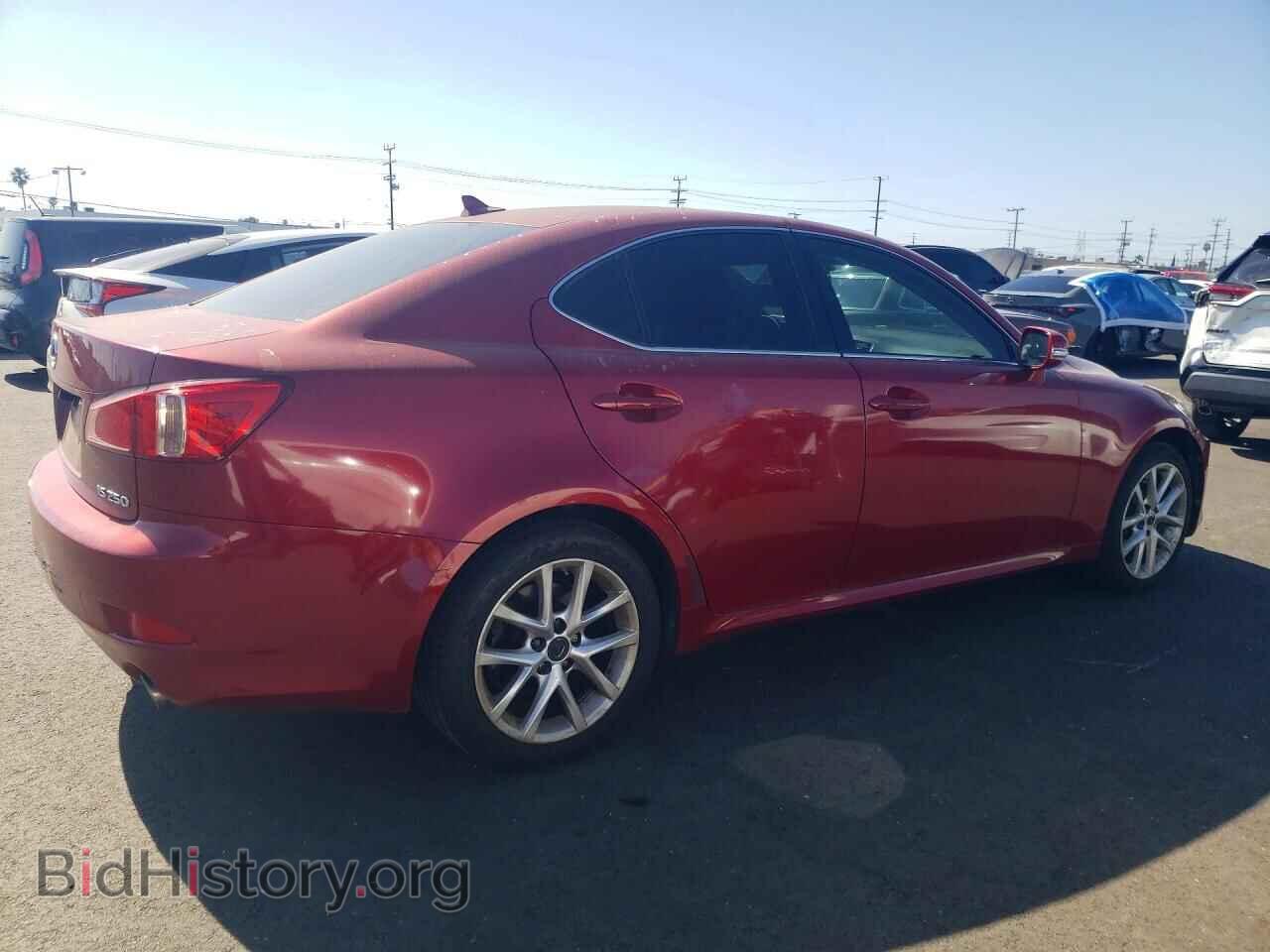 2012 LEXUS IS - VIN: JTHBF5C21C5172206 - Фото 3
