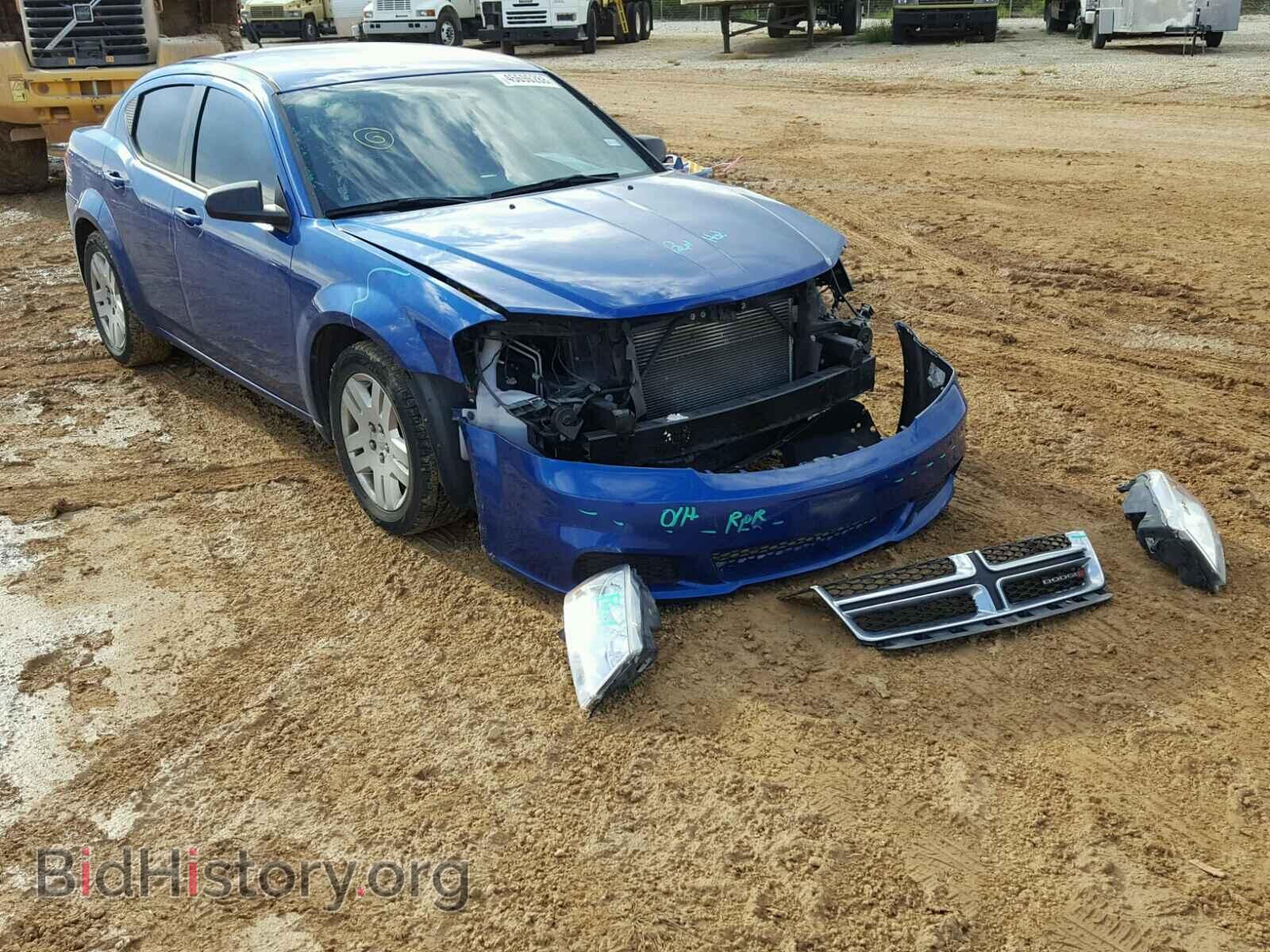 Фотография 1C3CDZAB8EN219311 - DODGE AVENGER 2014