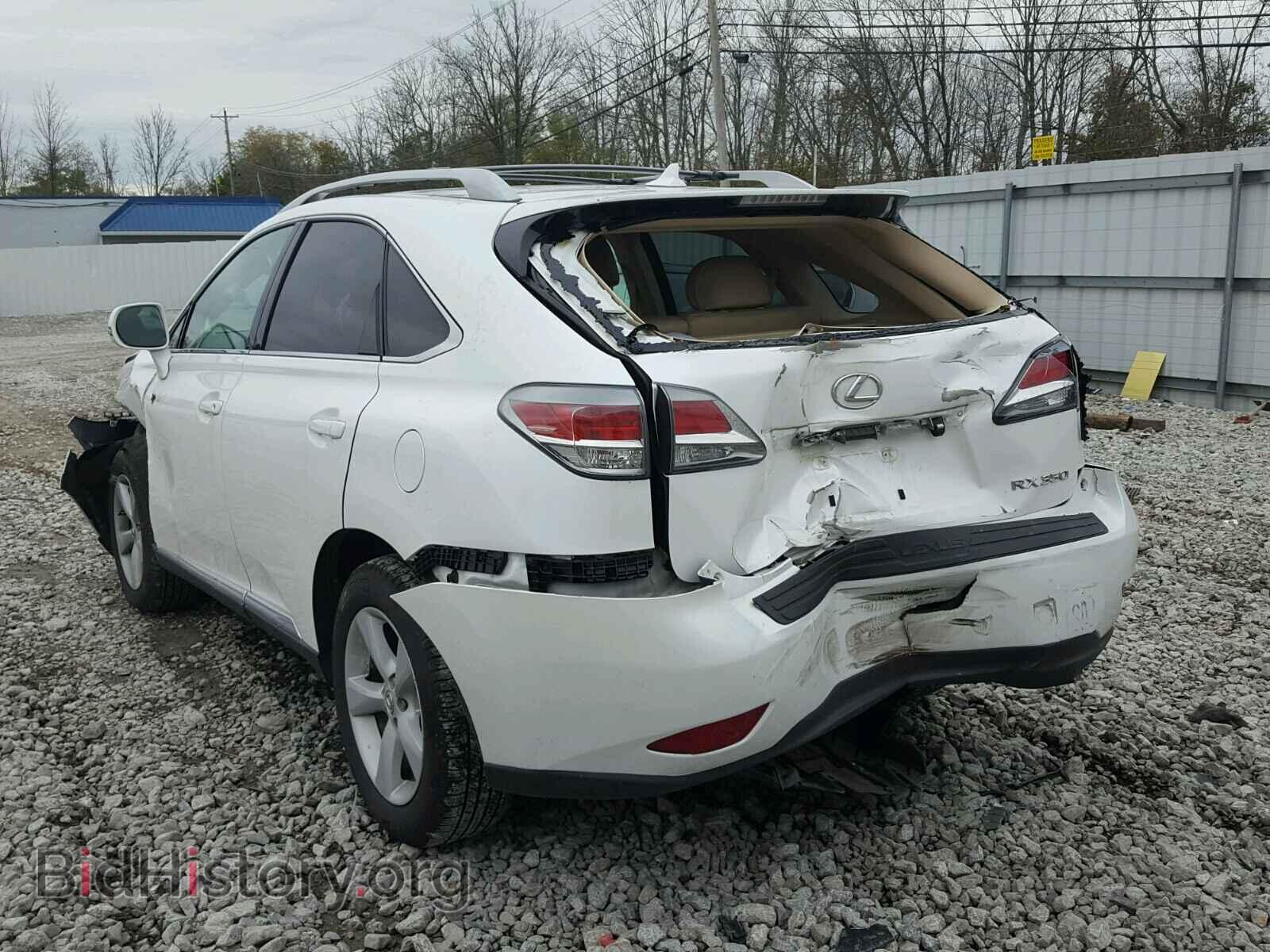 2013 LEXUS RX 350 - VIN: 2T2BK1BA7DC167882 - Фото 3