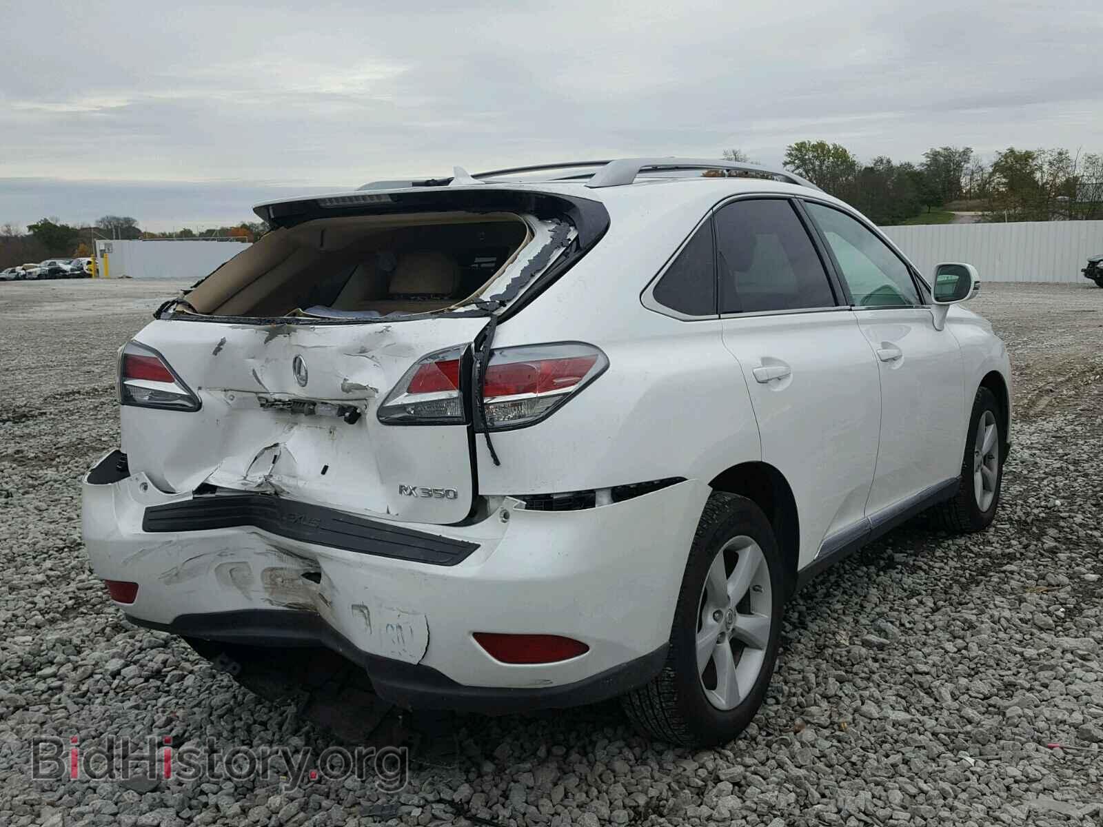 2013 LEXUS RX 350 - VIN: 2T2BK1BA7DC167882 - Фото 4
