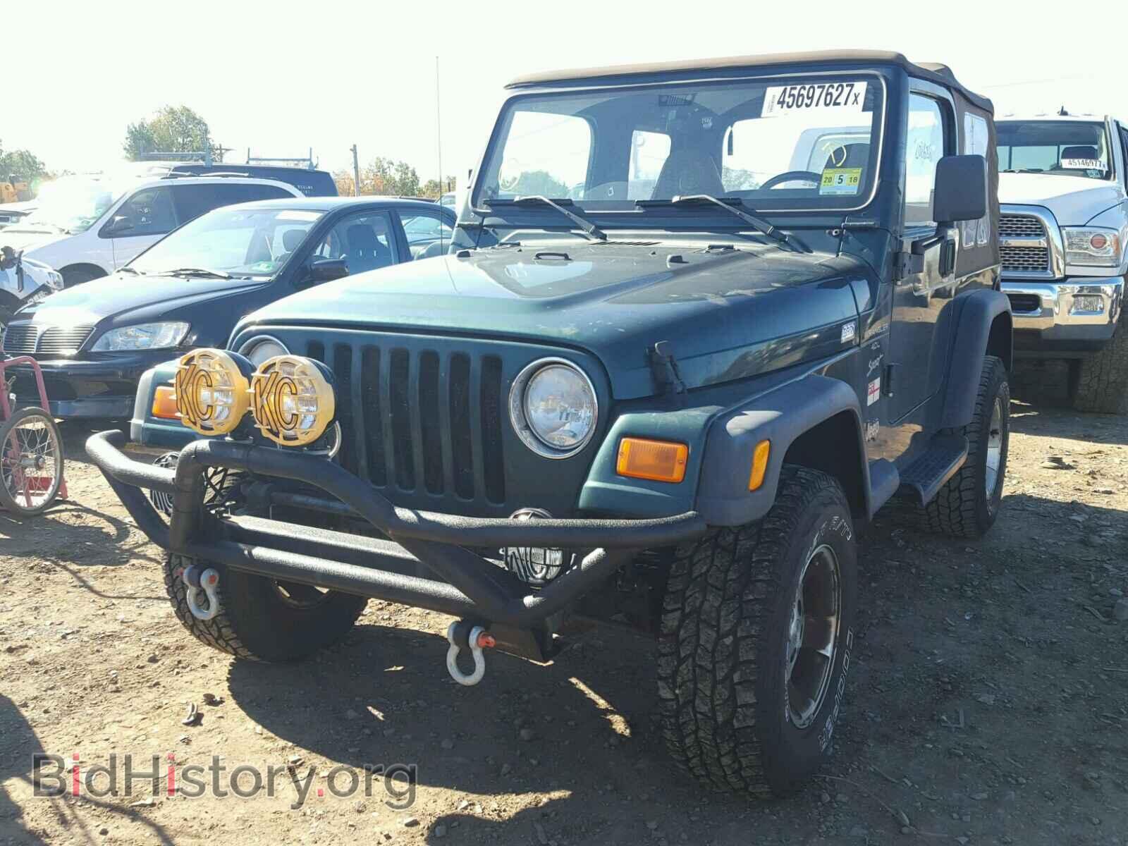 2000 JEEP WRANGLER - VIN: 1J4FA49S1YP719628 - Фото 2